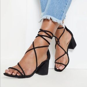 Black Heel Sandal
